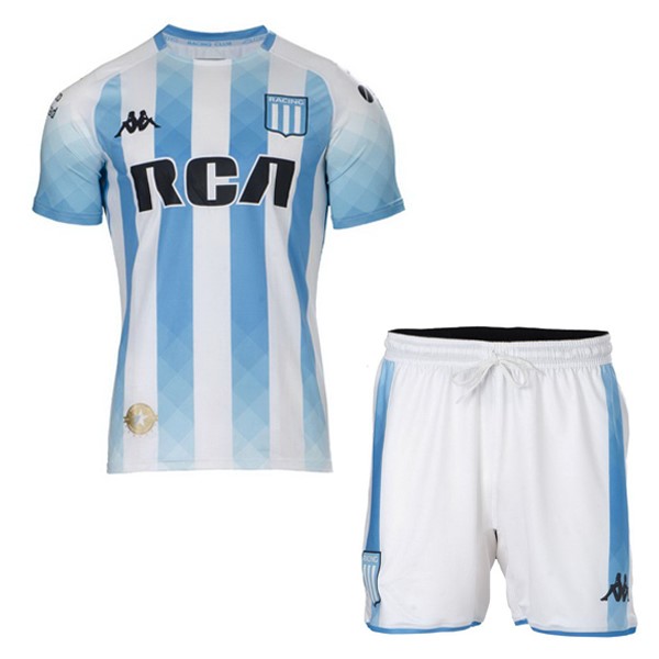 Camiseta Racing Club Replica Primera Ropa Niño 2019/20 Blanco